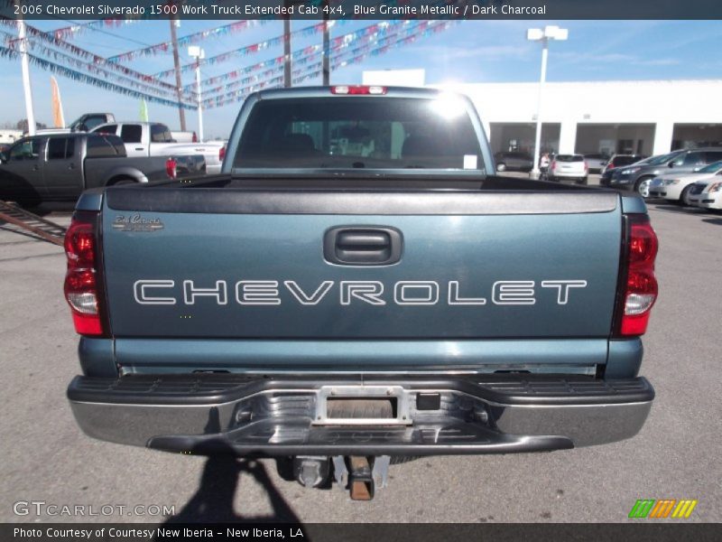 Blue Granite Metallic / Dark Charcoal 2006 Chevrolet Silverado 1500 Work Truck Extended Cab 4x4