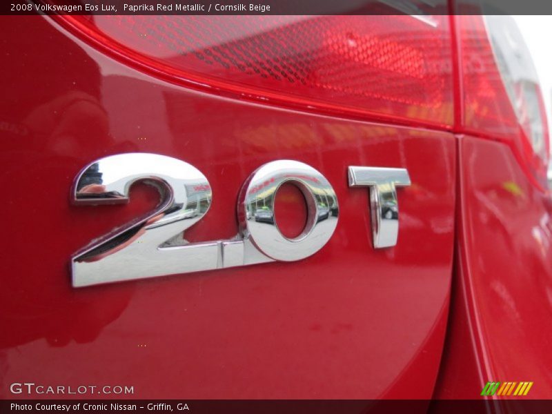 Paprika Red Metallic / Cornsilk Beige 2008 Volkswagen Eos Lux