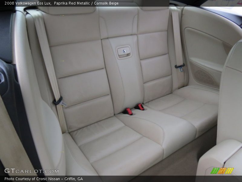 Paprika Red Metallic / Cornsilk Beige 2008 Volkswagen Eos Lux