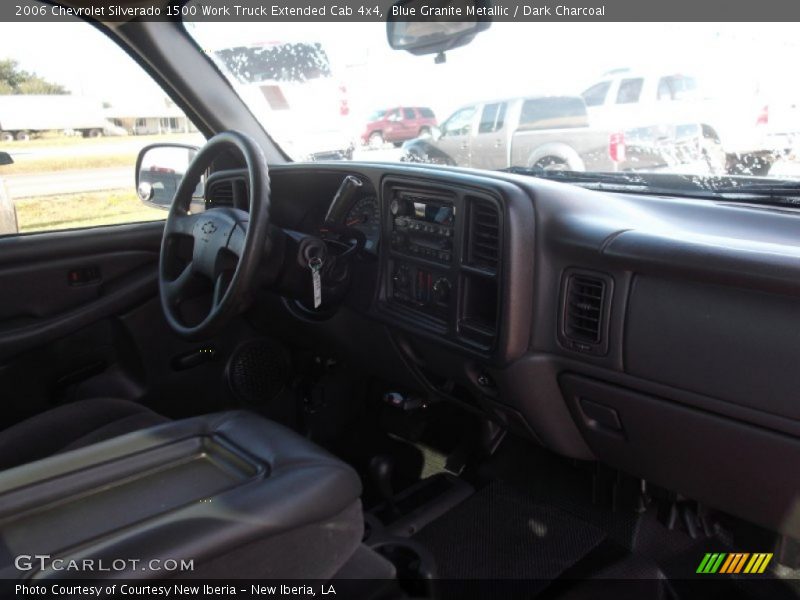 Blue Granite Metallic / Dark Charcoal 2006 Chevrolet Silverado 1500 Work Truck Extended Cab 4x4