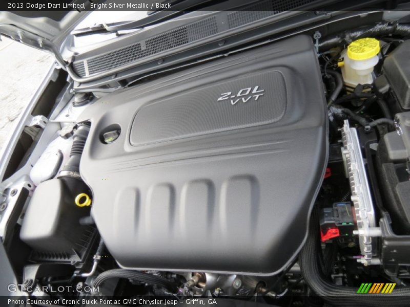 Bright Silver Metallic / Black 2013 Dodge Dart Limited