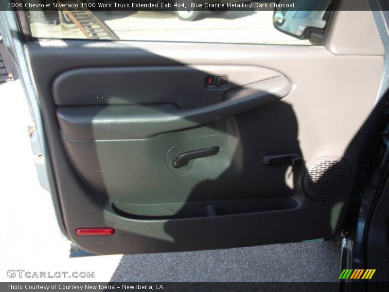 Blue Granite Metallic / Dark Charcoal 2006 Chevrolet Silverado 1500 Work Truck Extended Cab 4x4