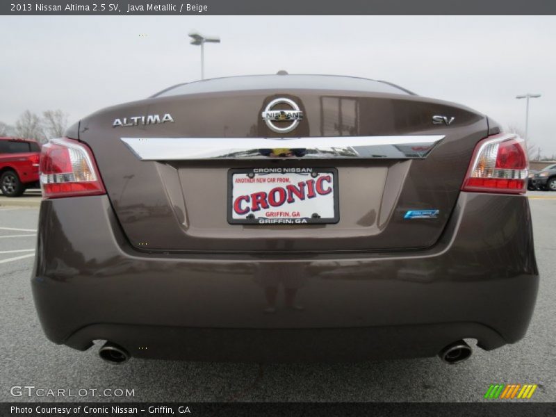 Java Metallic / Beige 2013 Nissan Altima 2.5 SV