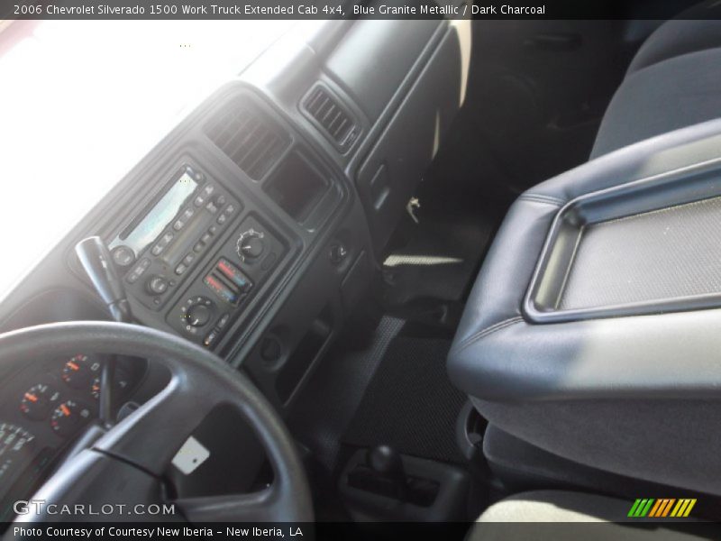 Blue Granite Metallic / Dark Charcoal 2006 Chevrolet Silverado 1500 Work Truck Extended Cab 4x4