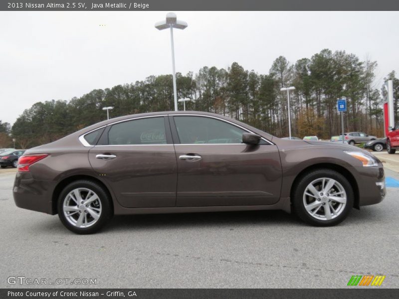 Java Metallic / Beige 2013 Nissan Altima 2.5 SV