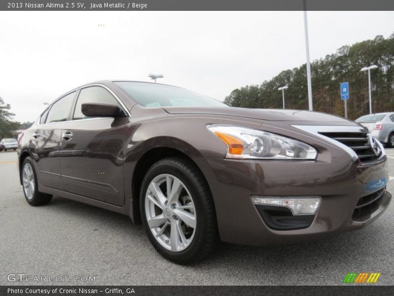 Java Metallic / Beige 2013 Nissan Altima 2.5 SV