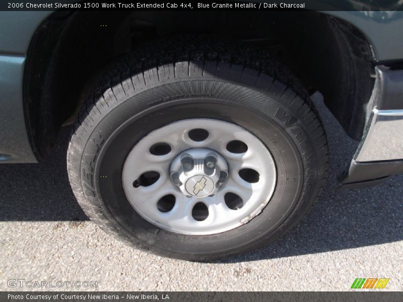 Blue Granite Metallic / Dark Charcoal 2006 Chevrolet Silverado 1500 Work Truck Extended Cab 4x4