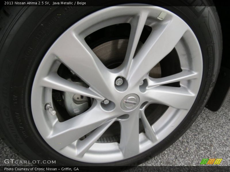 Java Metallic / Beige 2013 Nissan Altima 2.5 SV