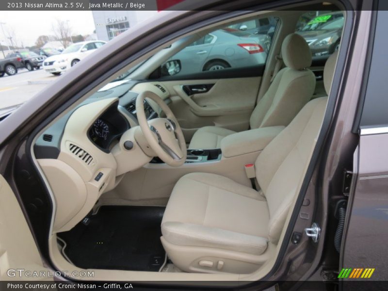 Java Metallic / Beige 2013 Nissan Altima 2.5 SV