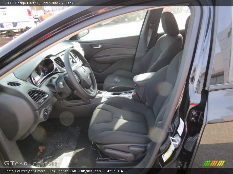 Pitch Black / Black 2013 Dodge Dart SE