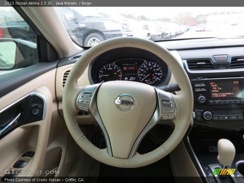 Java Metallic / Beige 2013 Nissan Altima 2.5 SV