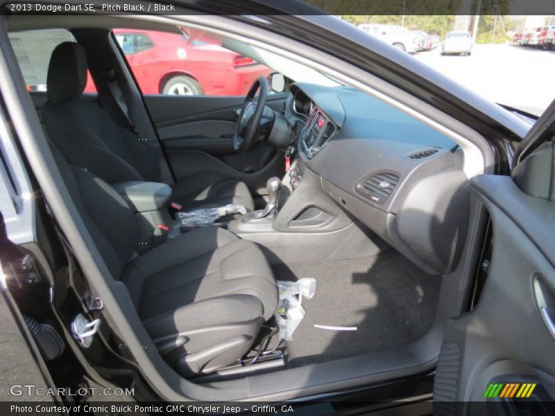 Pitch Black / Black 2013 Dodge Dart SE