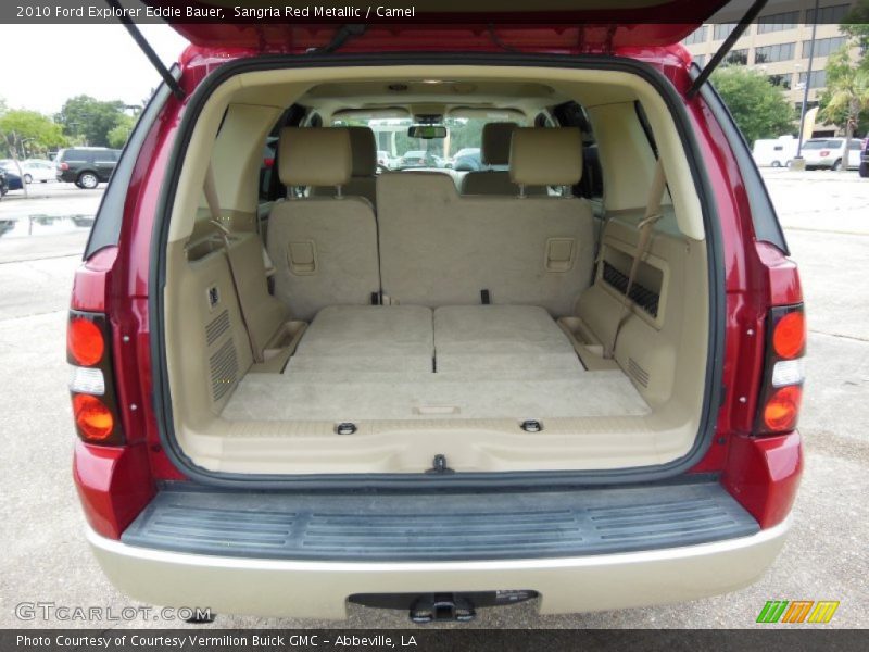 Sangria Red Metallic / Camel 2010 Ford Explorer Eddie Bauer