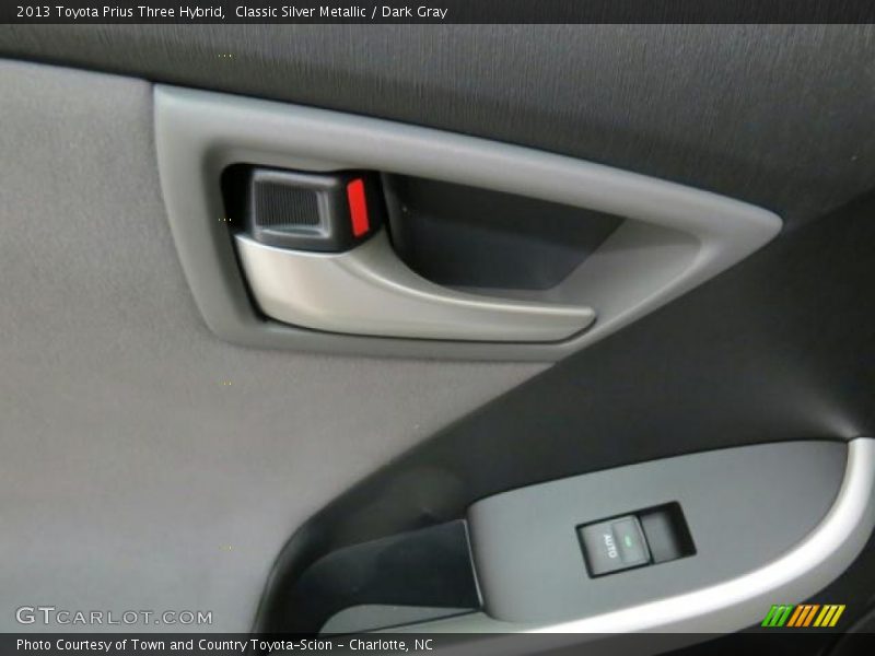 Classic Silver Metallic / Dark Gray 2013 Toyota Prius Three Hybrid