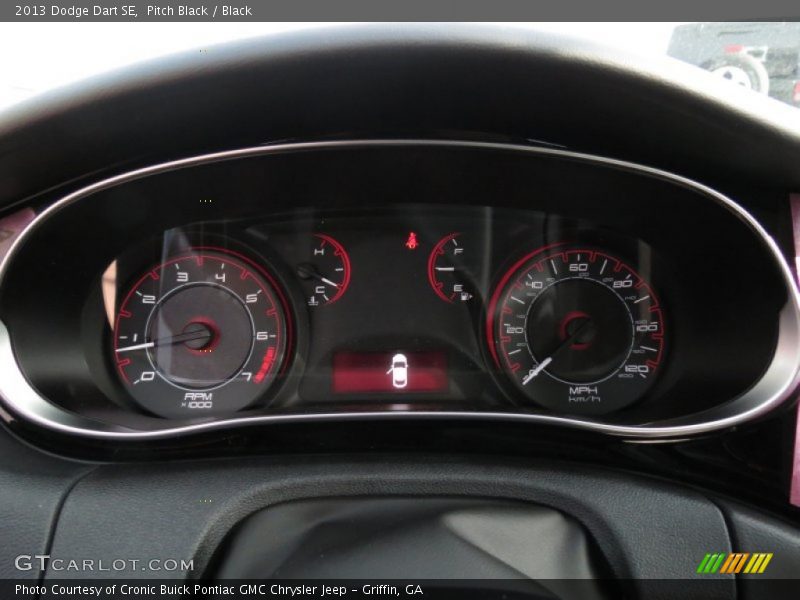 Pitch Black / Black 2013 Dodge Dart SE