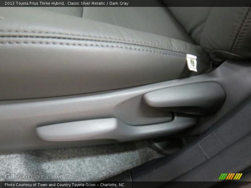 Classic Silver Metallic / Dark Gray 2013 Toyota Prius Three Hybrid