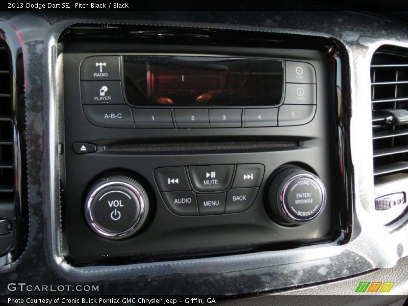 Pitch Black / Black 2013 Dodge Dart SE