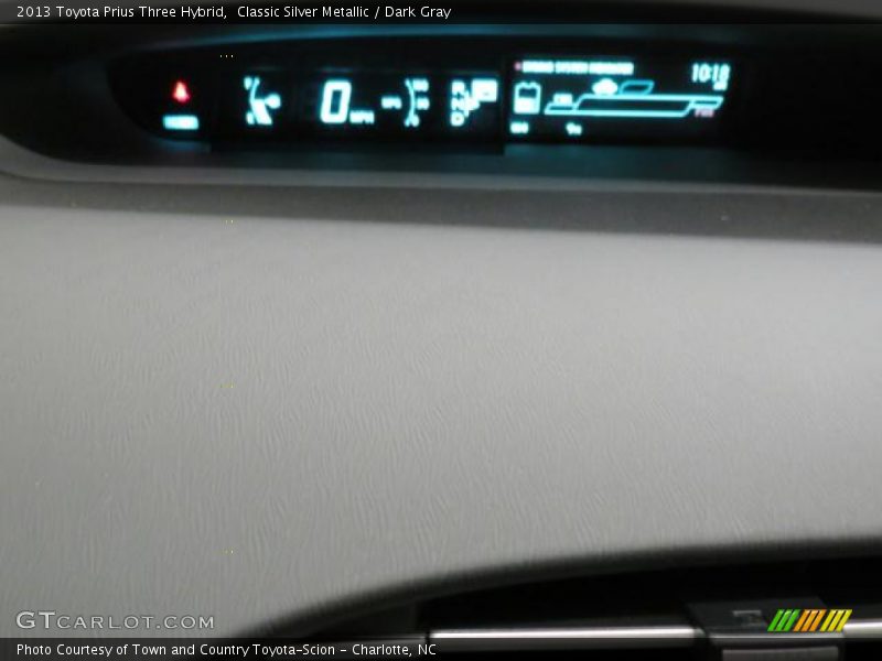 Classic Silver Metallic / Dark Gray 2013 Toyota Prius Three Hybrid