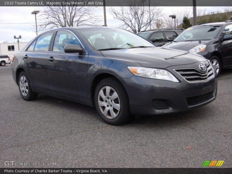 Magnetic Gray Metallic / Ash Gray 2010 Toyota Camry LE