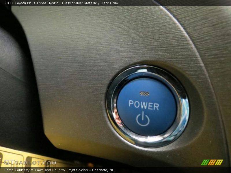 Classic Silver Metallic / Dark Gray 2013 Toyota Prius Three Hybrid