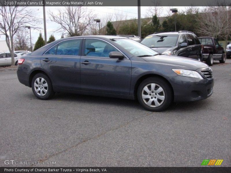 Magnetic Gray Metallic / Ash Gray 2010 Toyota Camry LE