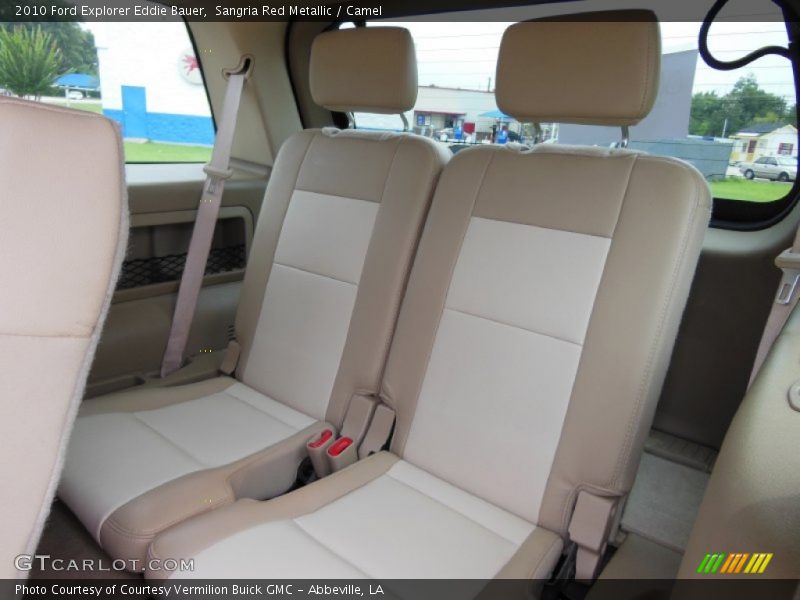 Sangria Red Metallic / Camel 2010 Ford Explorer Eddie Bauer