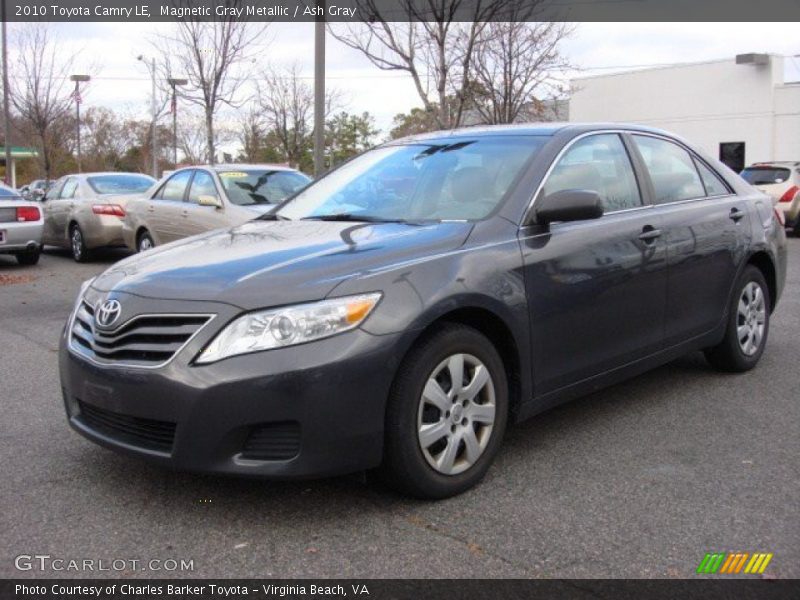 Magnetic Gray Metallic / Ash Gray 2010 Toyota Camry LE