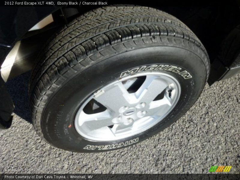 Ebony Black / Charcoal Black 2012 Ford Escape XLT 4WD