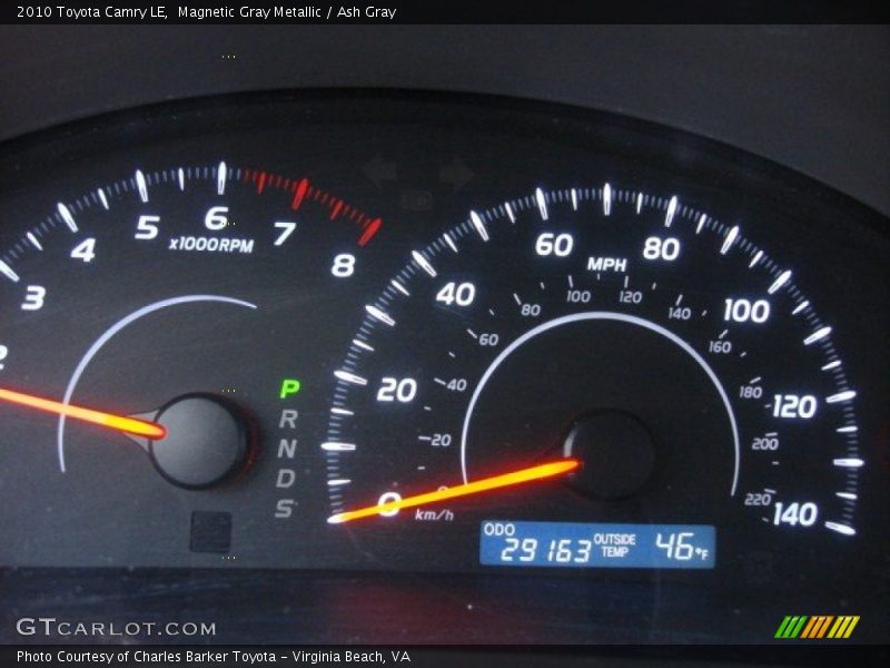 Magnetic Gray Metallic / Ash Gray 2010 Toyota Camry LE