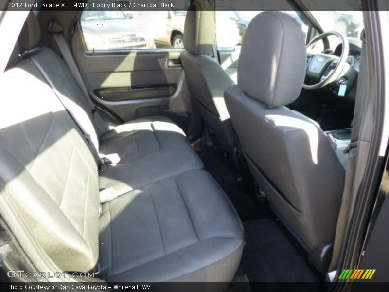 Ebony Black / Charcoal Black 2012 Ford Escape XLT 4WD