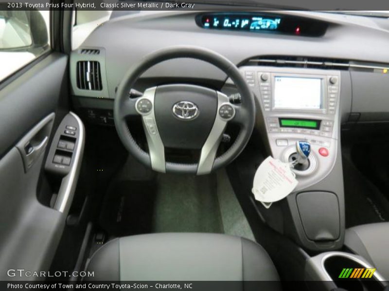 Classic Silver Metallic / Dark Gray 2013 Toyota Prius Four Hybrid