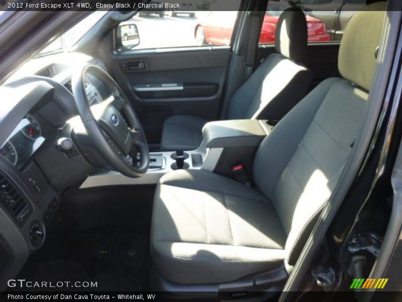 Ebony Black / Charcoal Black 2012 Ford Escape XLT 4WD