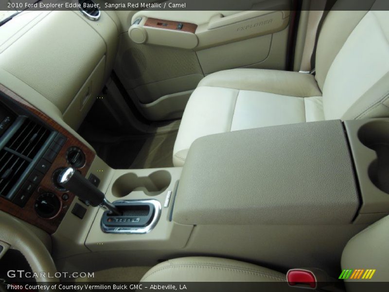 Sangria Red Metallic / Camel 2010 Ford Explorer Eddie Bauer