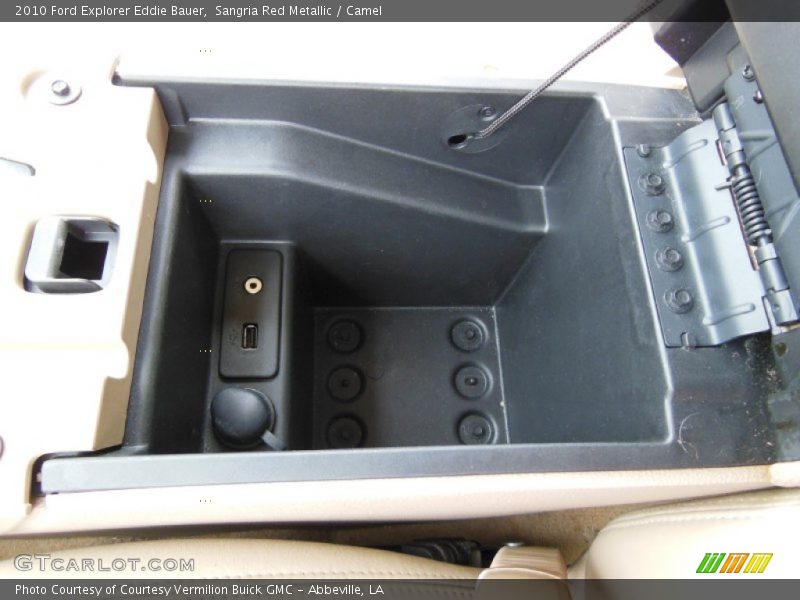 Sangria Red Metallic / Camel 2010 Ford Explorer Eddie Bauer