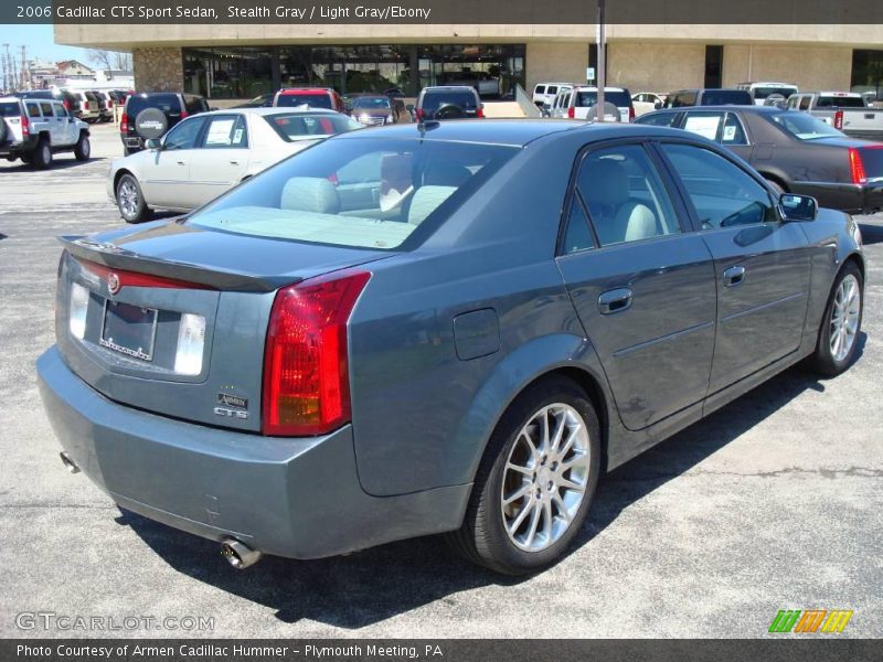 Stealth Gray / Light Gray/Ebony 2006 Cadillac CTS Sport Sedan