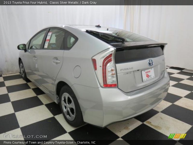 Classic Silver Metallic / Dark Gray 2013 Toyota Prius Four Hybrid