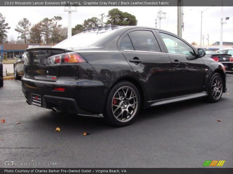  2010 Lancer Evolution MR Touring Graphite Gray Pearl