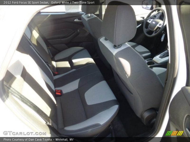 Rear Seat of 2012 Focus SE Sport Sedan