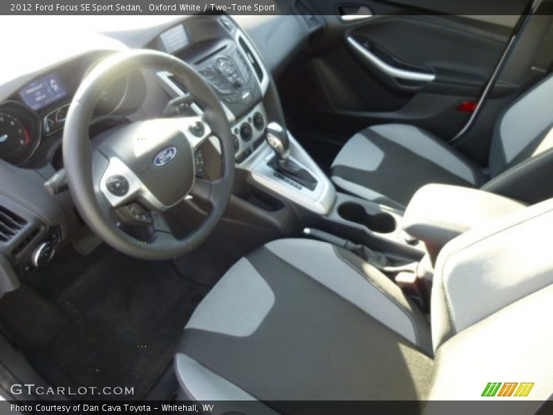 Front Seat of 2012 Focus SE Sport Sedan
