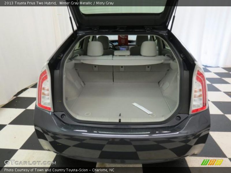 Winter Gray Metallic / Misty Gray 2013 Toyota Prius Two Hybrid