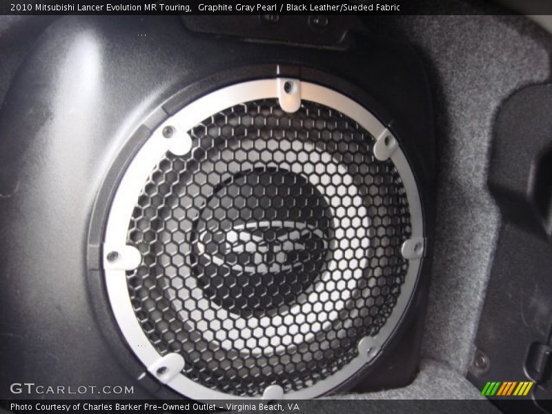 Audio System of 2010 Lancer Evolution MR Touring