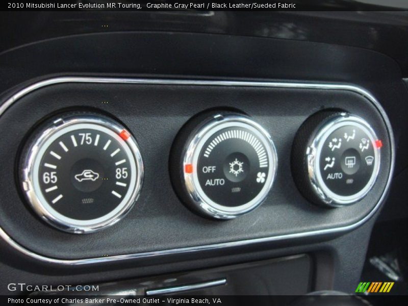 Controls of 2010 Lancer Evolution MR Touring