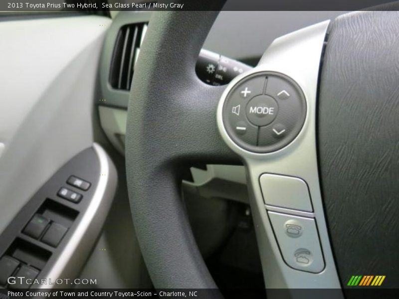 Controls of 2013 Prius Two Hybrid