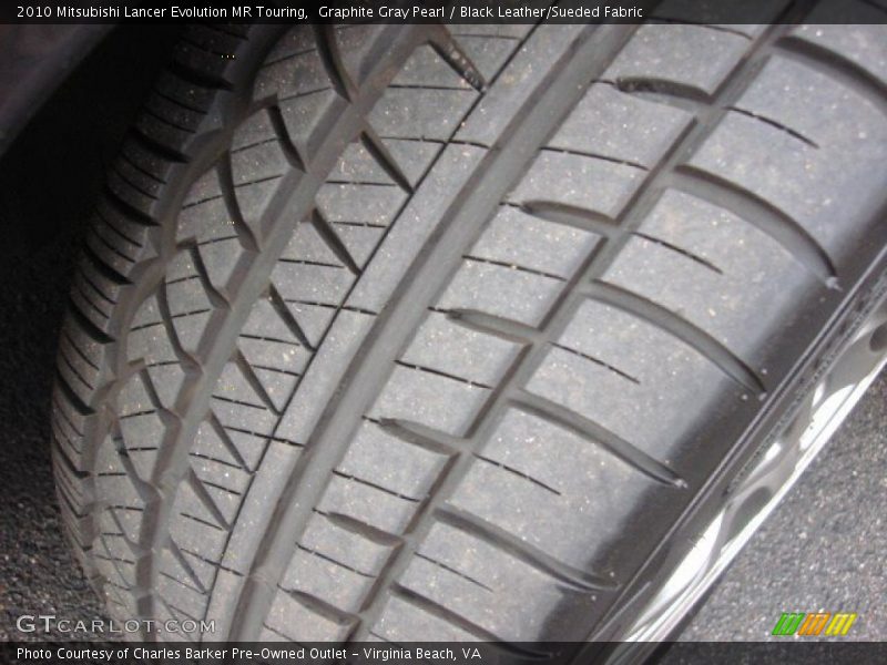 Graphite Gray Pearl / Black Leather/Sueded Fabric 2010 Mitsubishi Lancer Evolution MR Touring