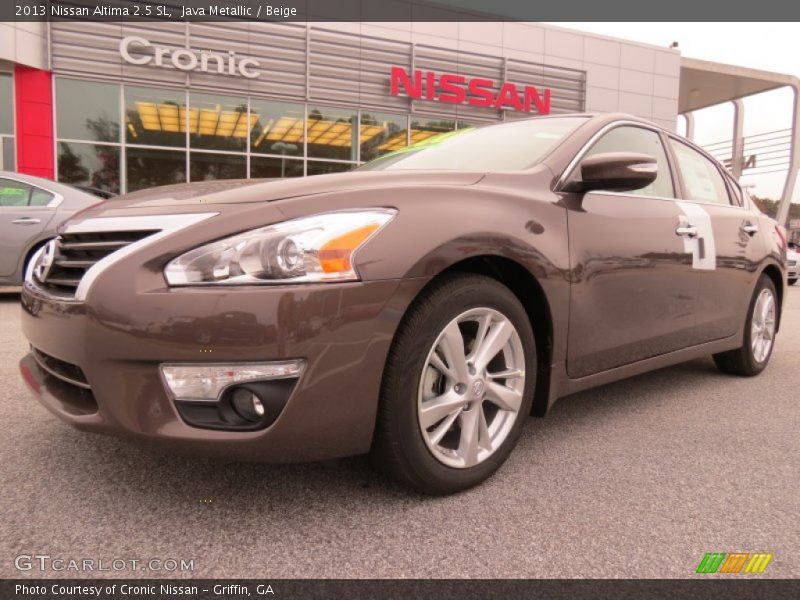 Java Metallic / Beige 2013 Nissan Altima 2.5 SL