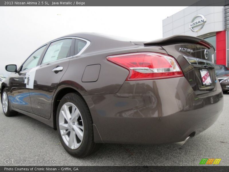 Java Metallic / Beige 2013 Nissan Altima 2.5 SL