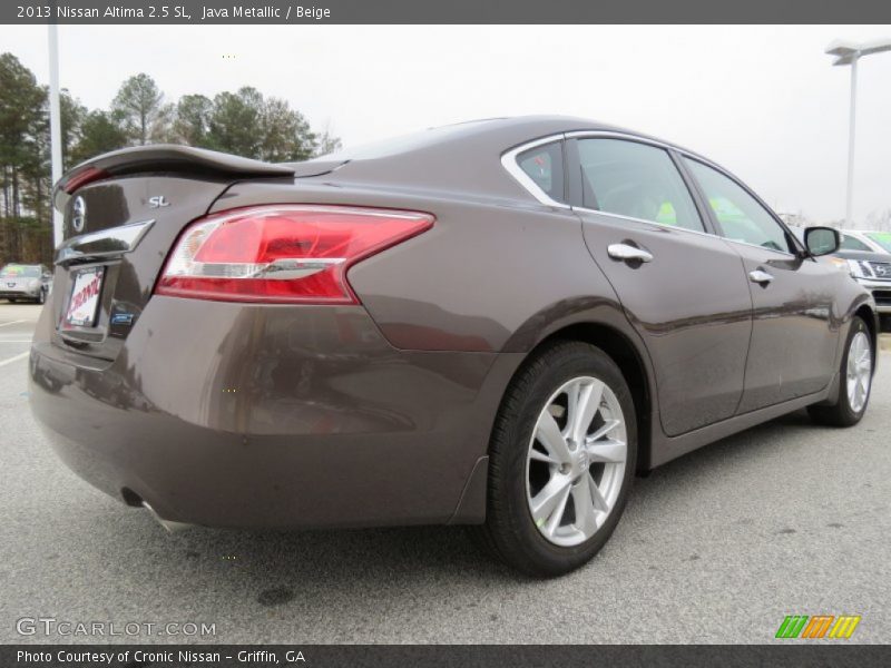 Java Metallic / Beige 2013 Nissan Altima 2.5 SL