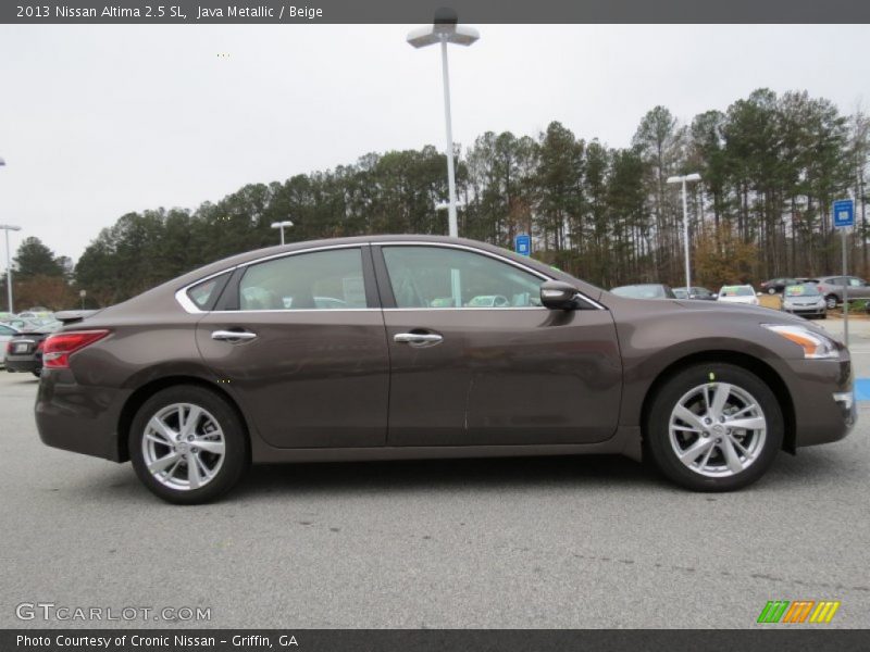 Java Metallic / Beige 2013 Nissan Altima 2.5 SL