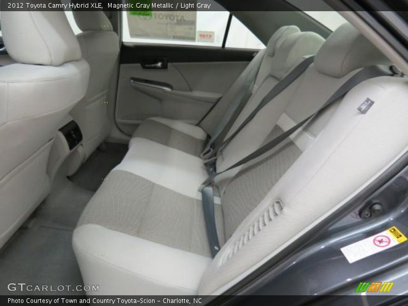Magnetic Gray Metallic / Light Gray 2012 Toyota Camry Hybrid XLE