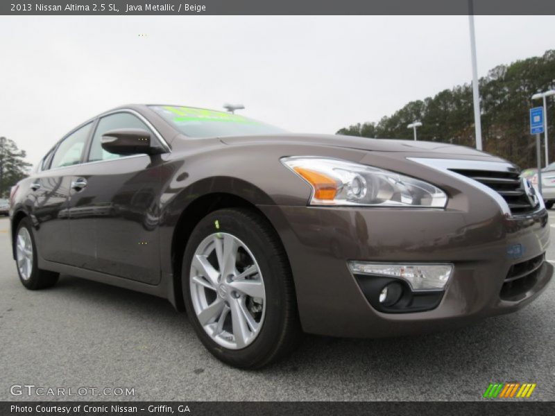 Java Metallic / Beige 2013 Nissan Altima 2.5 SL